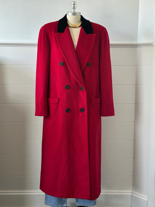 1980s Wool Overcoat