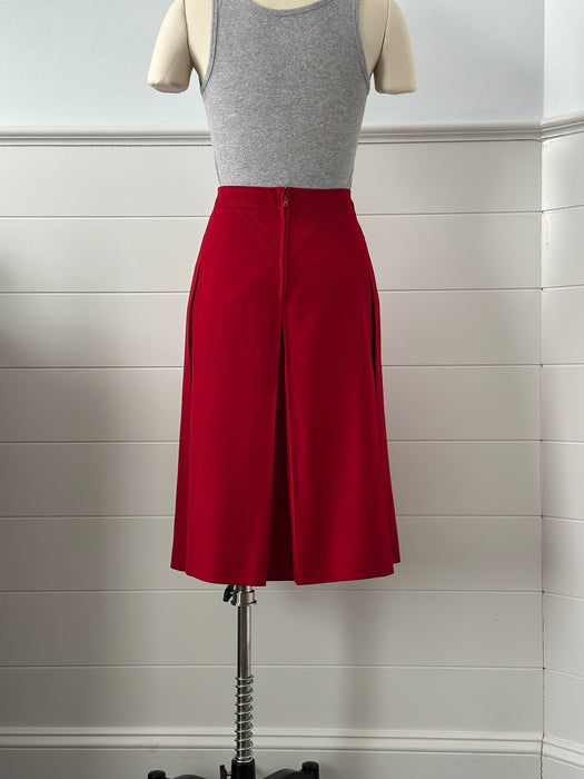 1970s Celine Triomphe Skirt