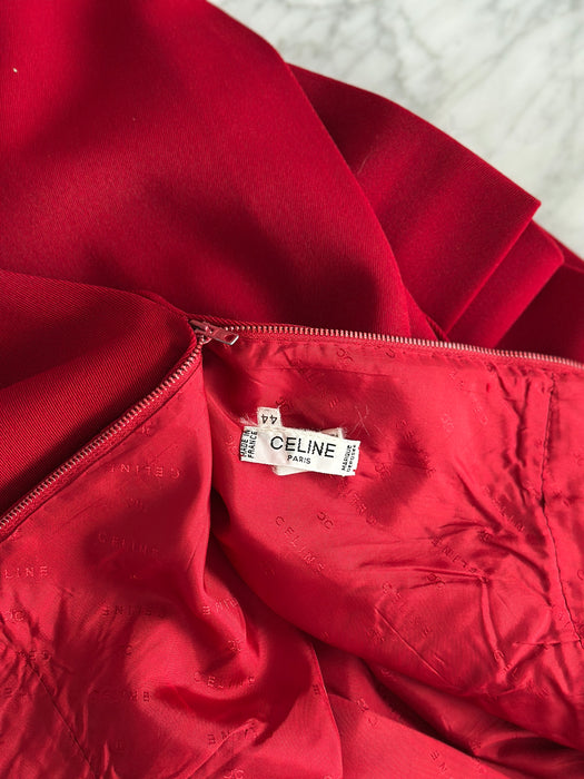 1970s Celine Triomphe Skirt