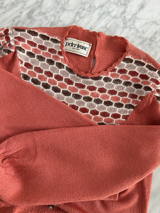 1970s Drop Waist Dress