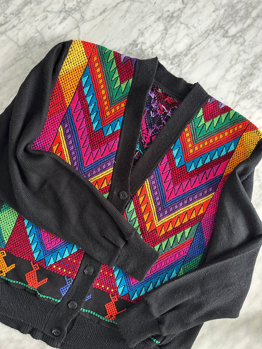 Vintage Woven Cardigan