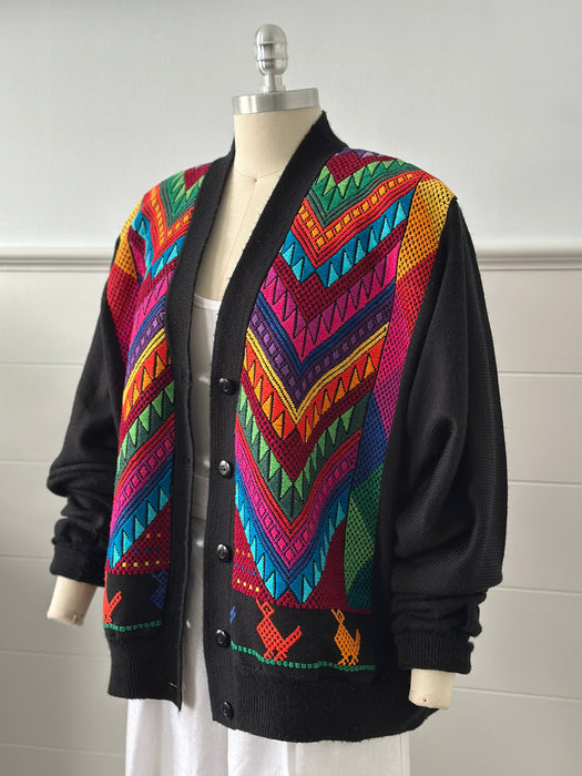 Vintage Woven Cardigan