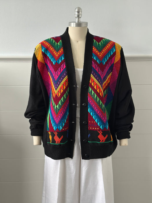 Vintage Woven Cardigan