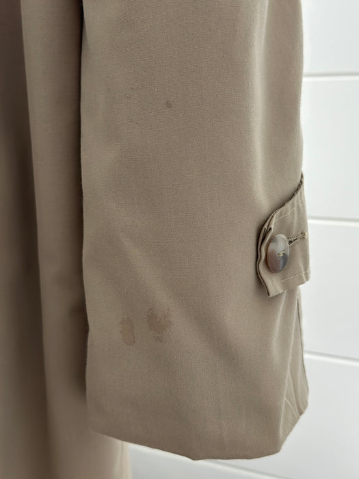 1970s Storm Collar Trench Coat