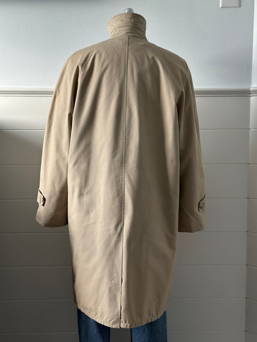 1970s Storm Collar Trench Coat