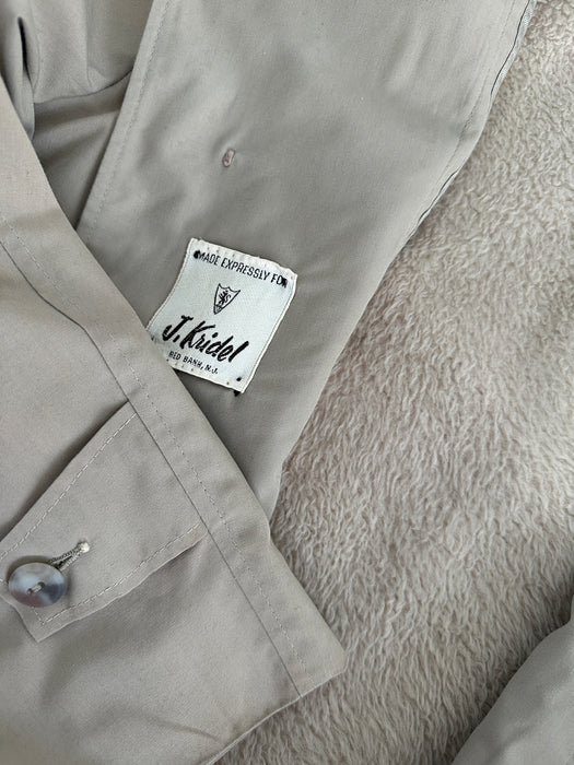 1970s Storm Collar Trench Coat