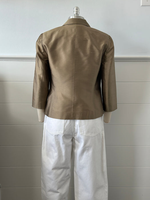 1980s Bloomingdales Silk Top