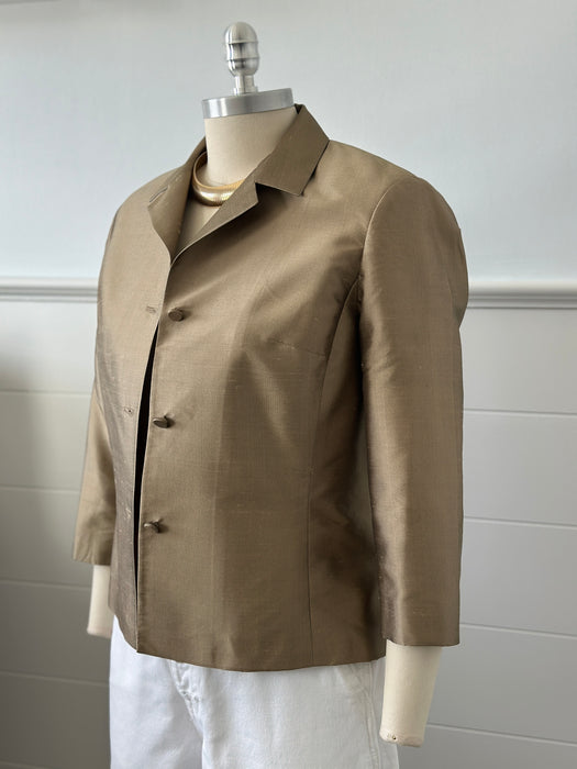 1980s Bloomingdales Silk Top