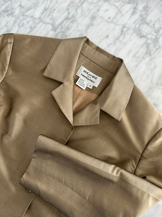 1980s Bloomingdales Silk Top