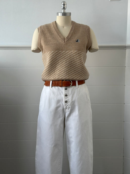 1990s Sweater Vest by Black & White
