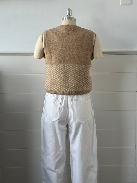1990s Sweater Vest by Black & White