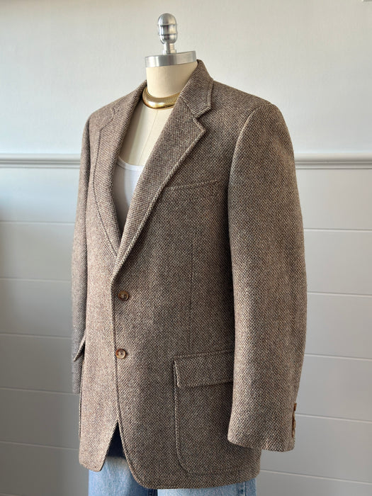 1980s Classic Tweed Blazer