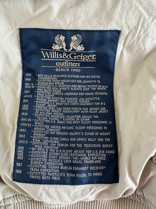 Vintage Willis & Geiger Bomber Jacket