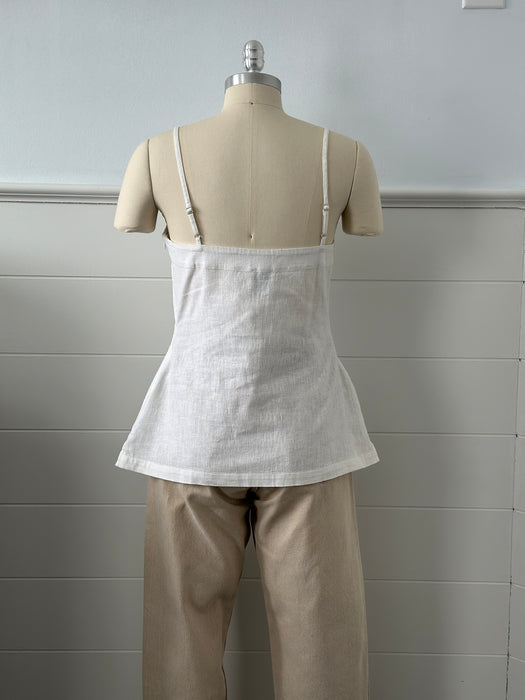 1990s Calvin Klein Linen Tank