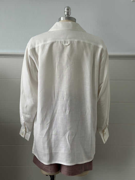 1980s Jaeger Linen Top