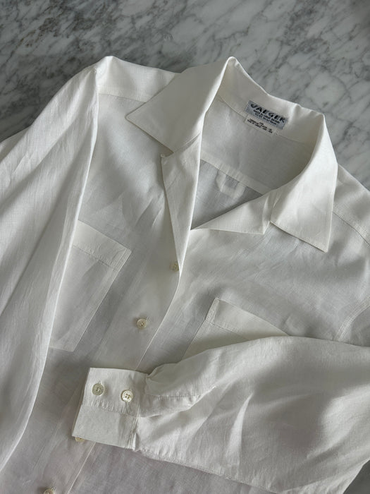1980s Jaeger Linen Top