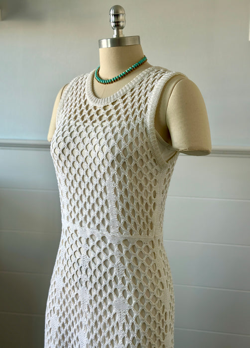 St. John Woven Midi Dress