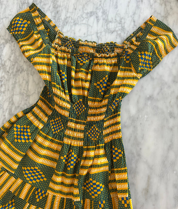 1970s Summer Maxi Dress